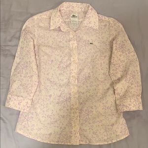 Lacoste slim-fit blouse